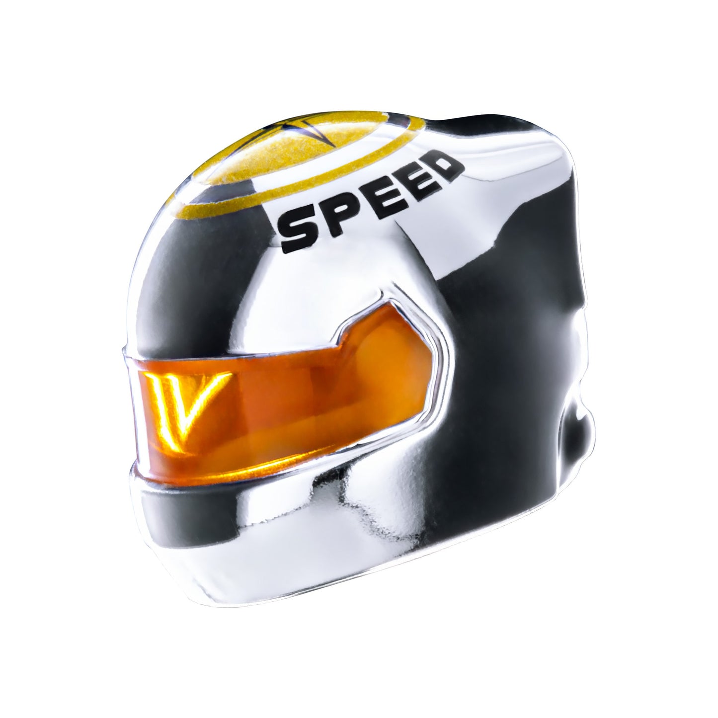 Chrome Speed Helmet