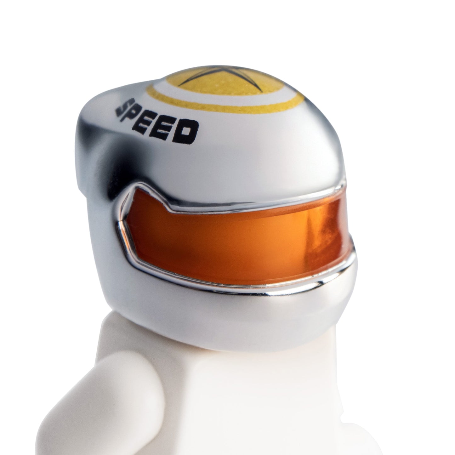 Chrome Speed Helmet
