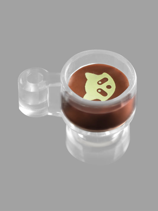 Latte art coffee